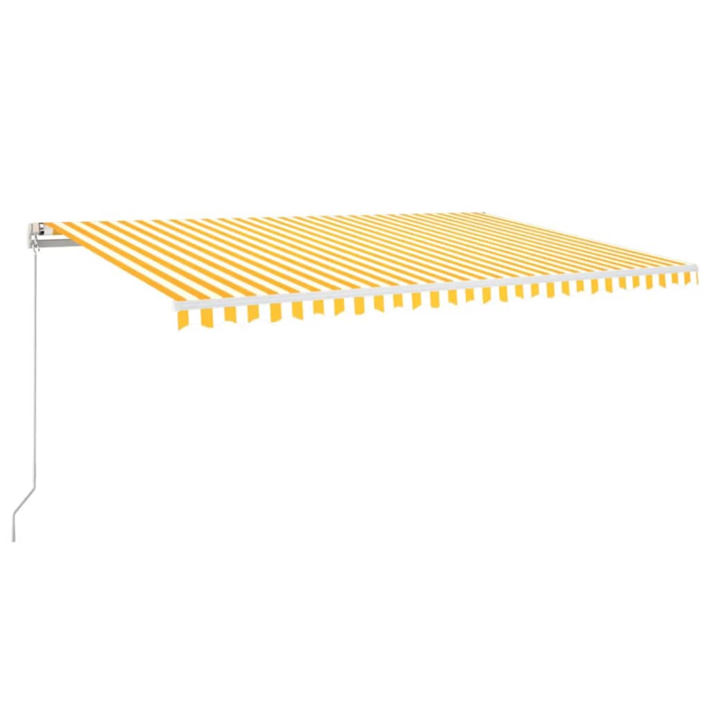 Markis Manuellt Infällbar Med Led