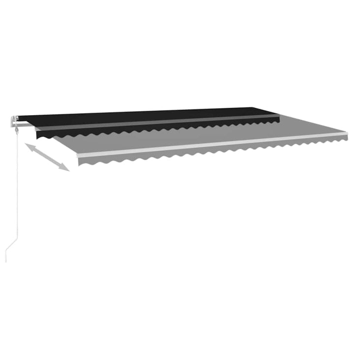 Automatisk Markis Med Vindsensor &amp; Led