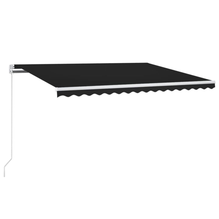 Markis Manuellt Infällbar Med Led