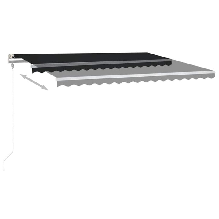 Automatisk Markis Med Vindsensor &amp; Led