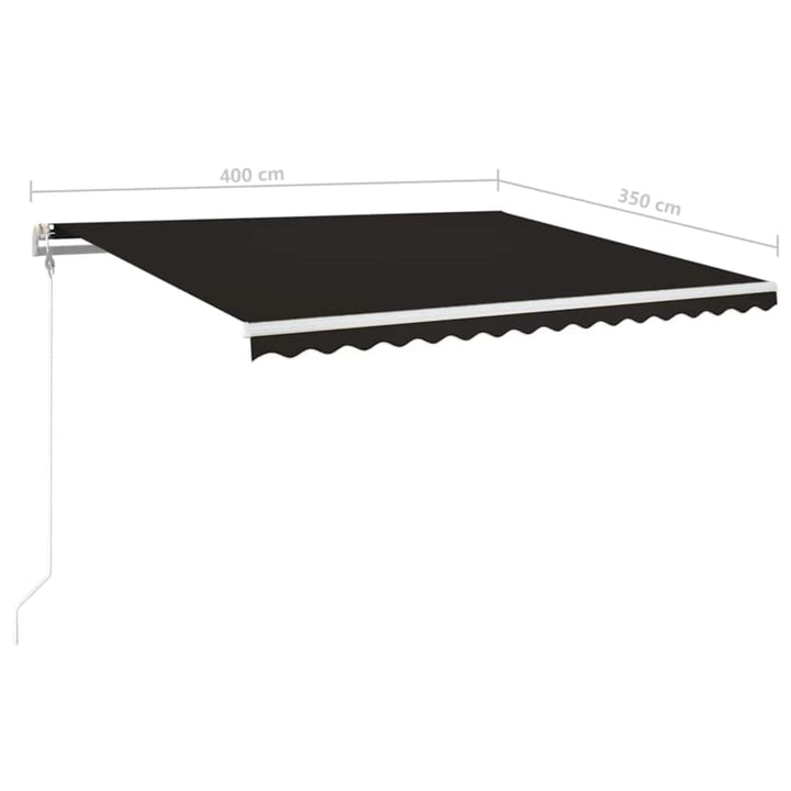 Automatisk Markis Med Vindsensor &amp; Led