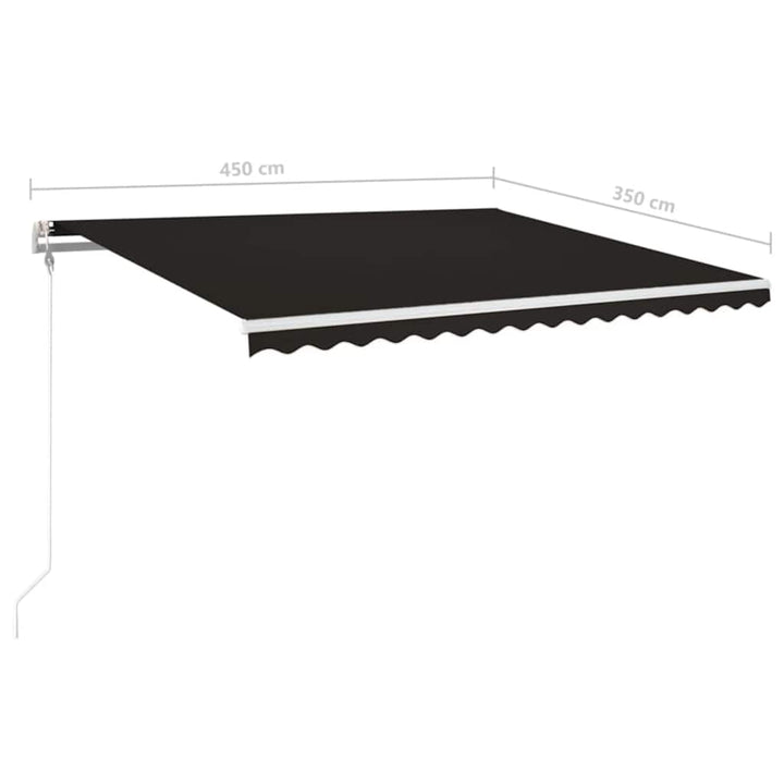 Automatisk Markis Med Vindsensor &amp; Led