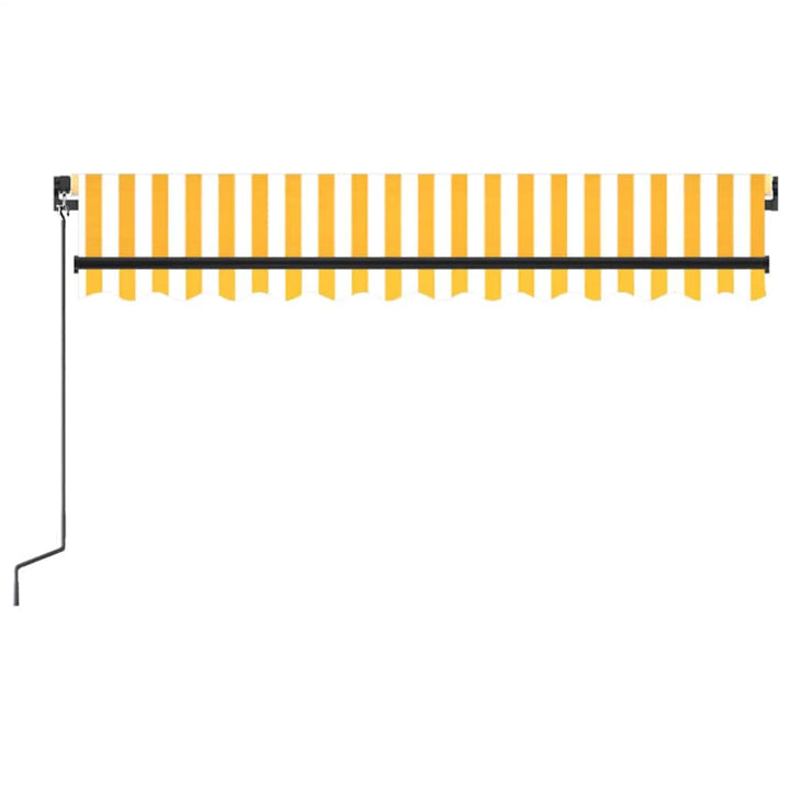 Markis Manuellt Infällbar Med Led