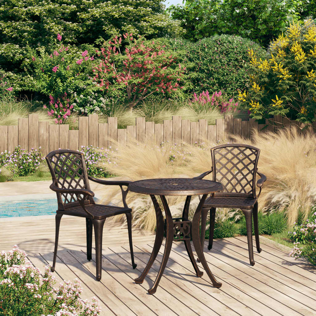 Caféset 5 Delar Gjuten Aluminium