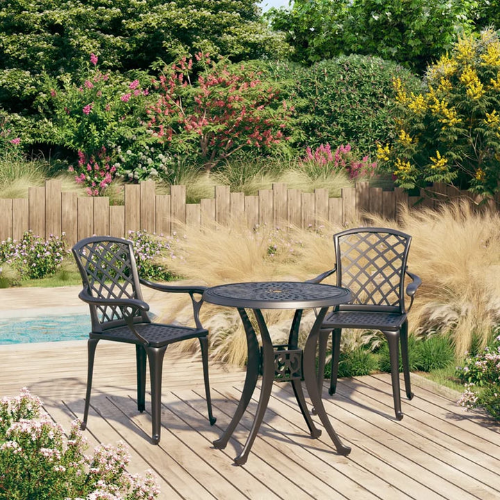 Caféset 5 Delar Gjuten Aluminium