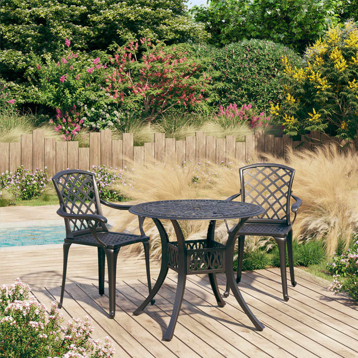 Caféset 5 Delar Gjuten Aluminium