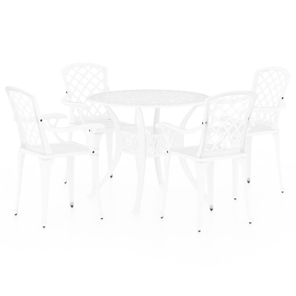 Caféset 5 Delar Gjuten Aluminium