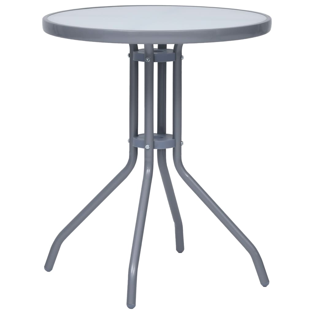 Caféset 3 Delar Aluminium Och Textilen