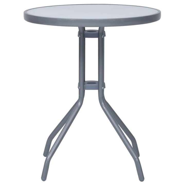 Caféset 3 Delar Aluminium Och Textilen