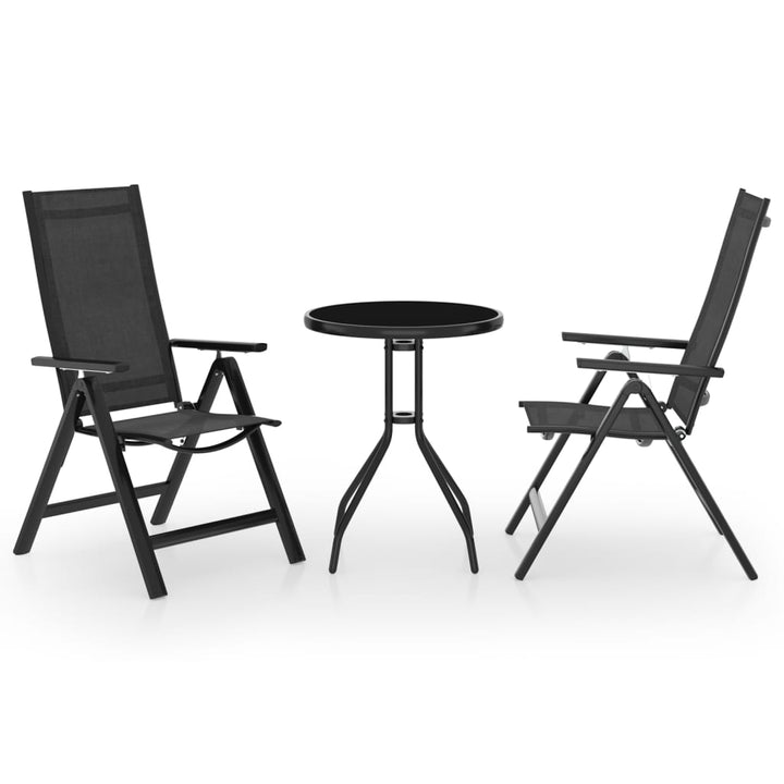 Caféset 5 Delar Svart Och Antracit