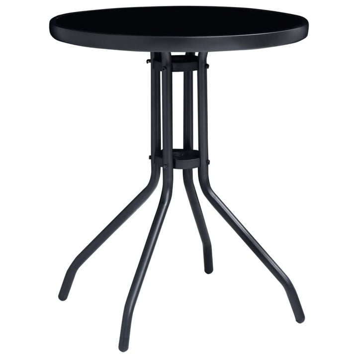 Caféset 3 Delar Svart Och Antracit