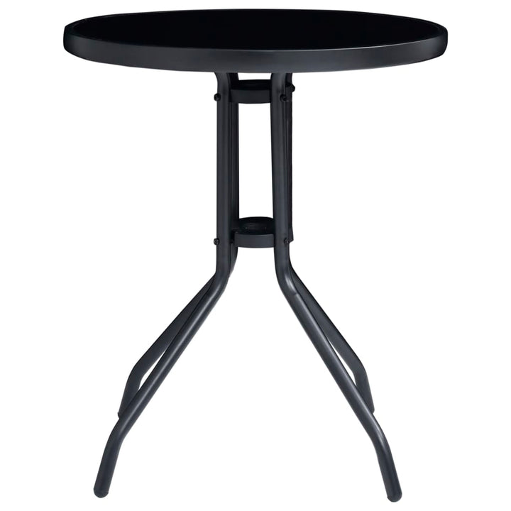 Caféset 3 Delar Svart Och Antracit