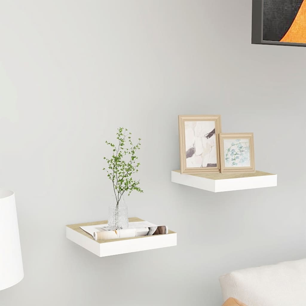 Svävande Vägghylla 90X23,5X3,8 Cm Mdf