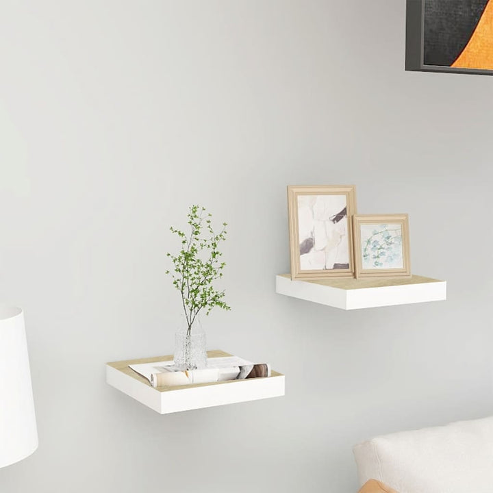 Svävande Vägghylla 90X23,5X3,8 Cm Mdf