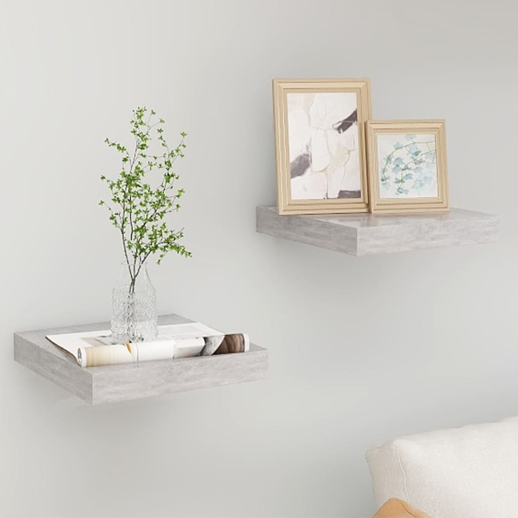 Svävande Vägghylla 90X23,5X3,8 Cm Mdf