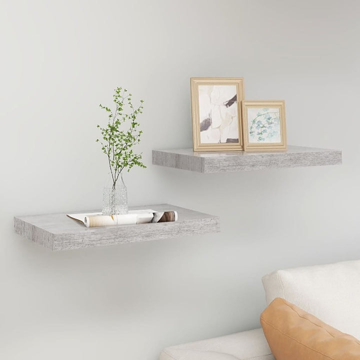 Svävande Vägghylla 90X23,5X3,8 Cm Mdf