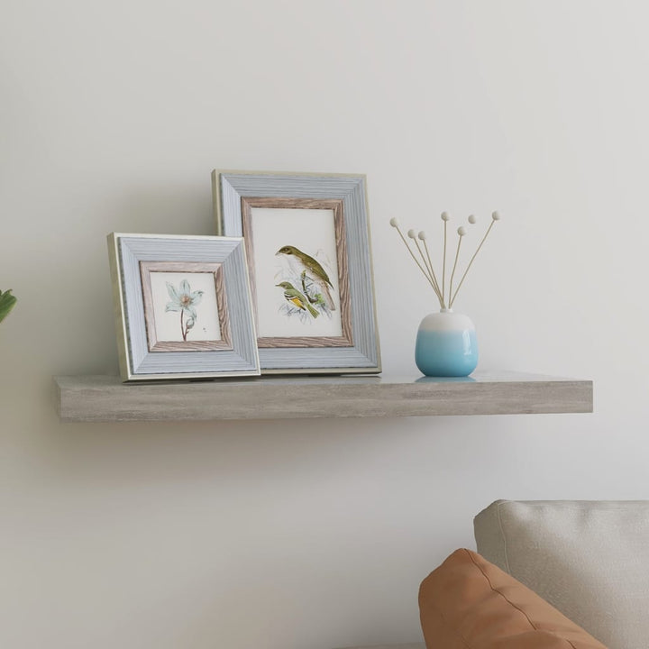 Svävande Vägghylla 90X23,5X3,8 Cm Mdf