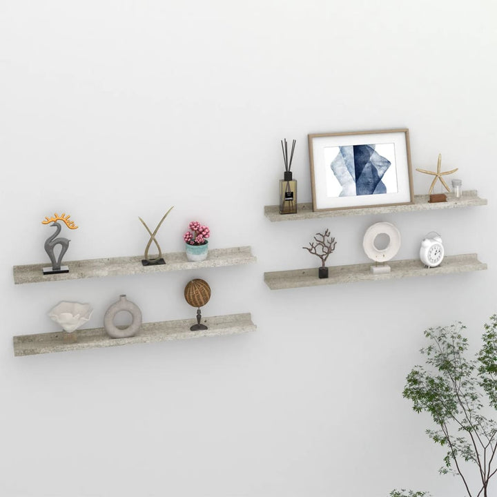 Vägghyllor 4 St