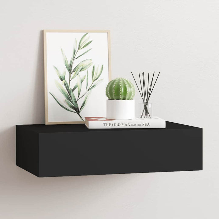 Väggmonterad Låda 2 St 60X23,5X10 Cm Mdf