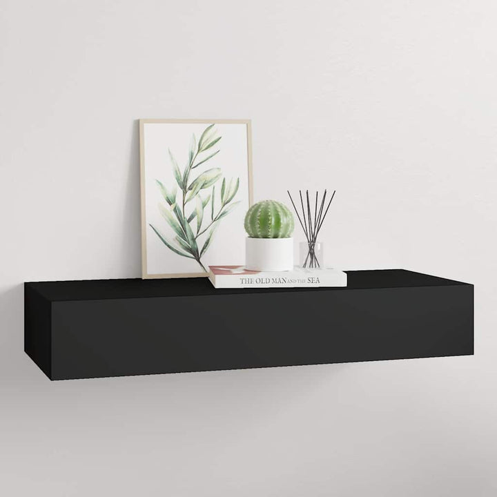 Väggmonterad Låda 2 St 60X23,5X10 Cm Mdf