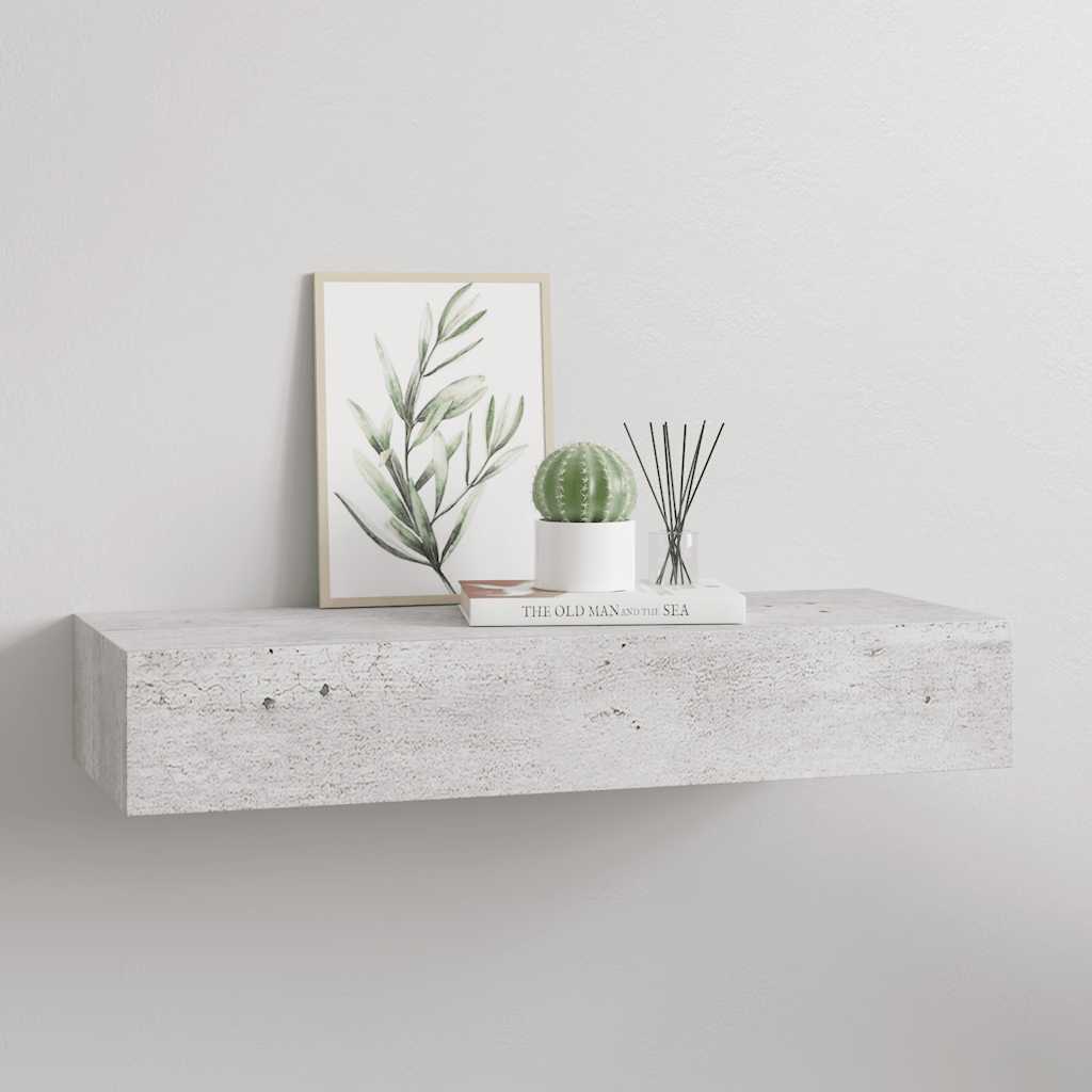 Väggmonterad Låda 2 St 60X23,5X10 Cm Mdf