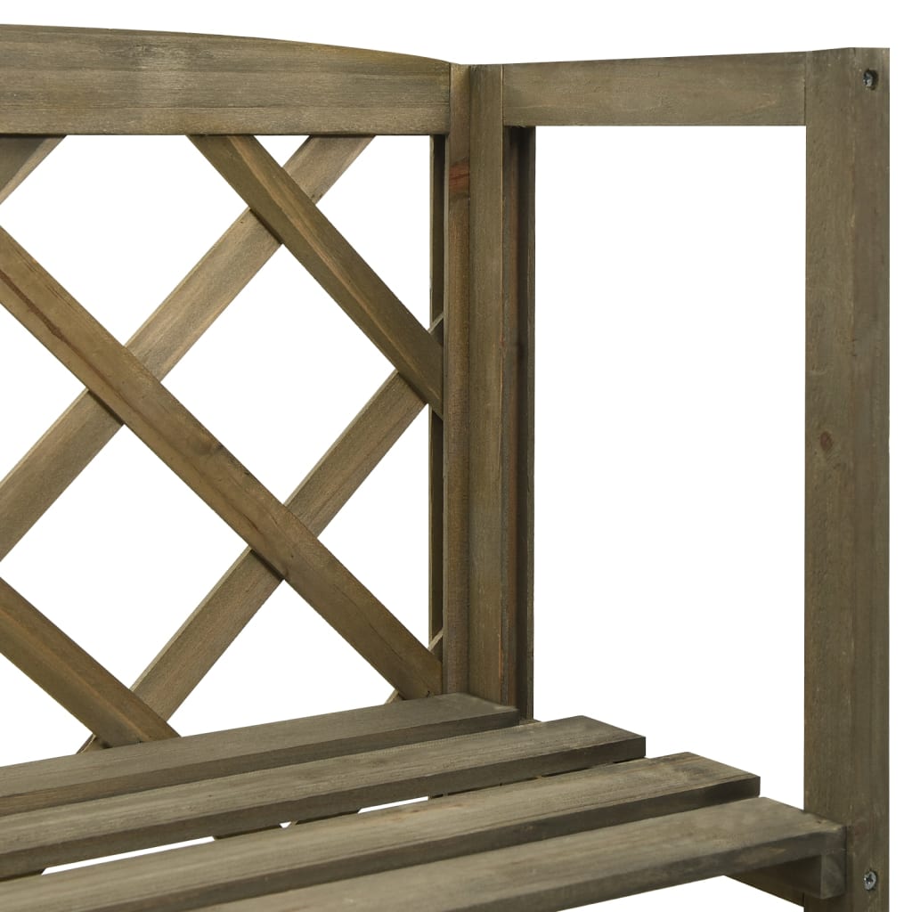 Spaljé Med Hyllor 55X30X140 Cm Massivt Granträ