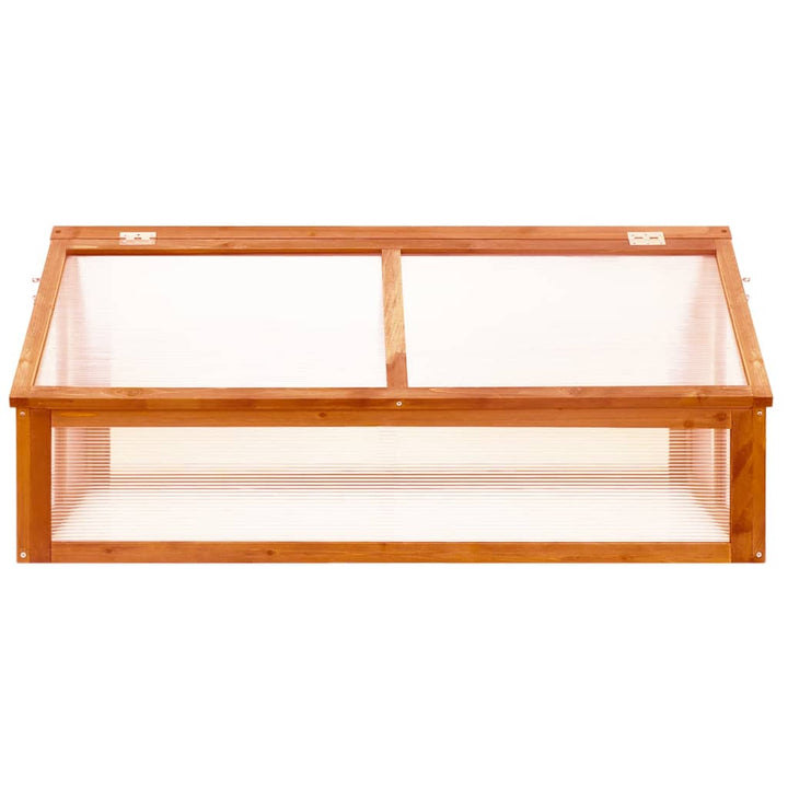 Växthus 114X80X50 Cm Granträ