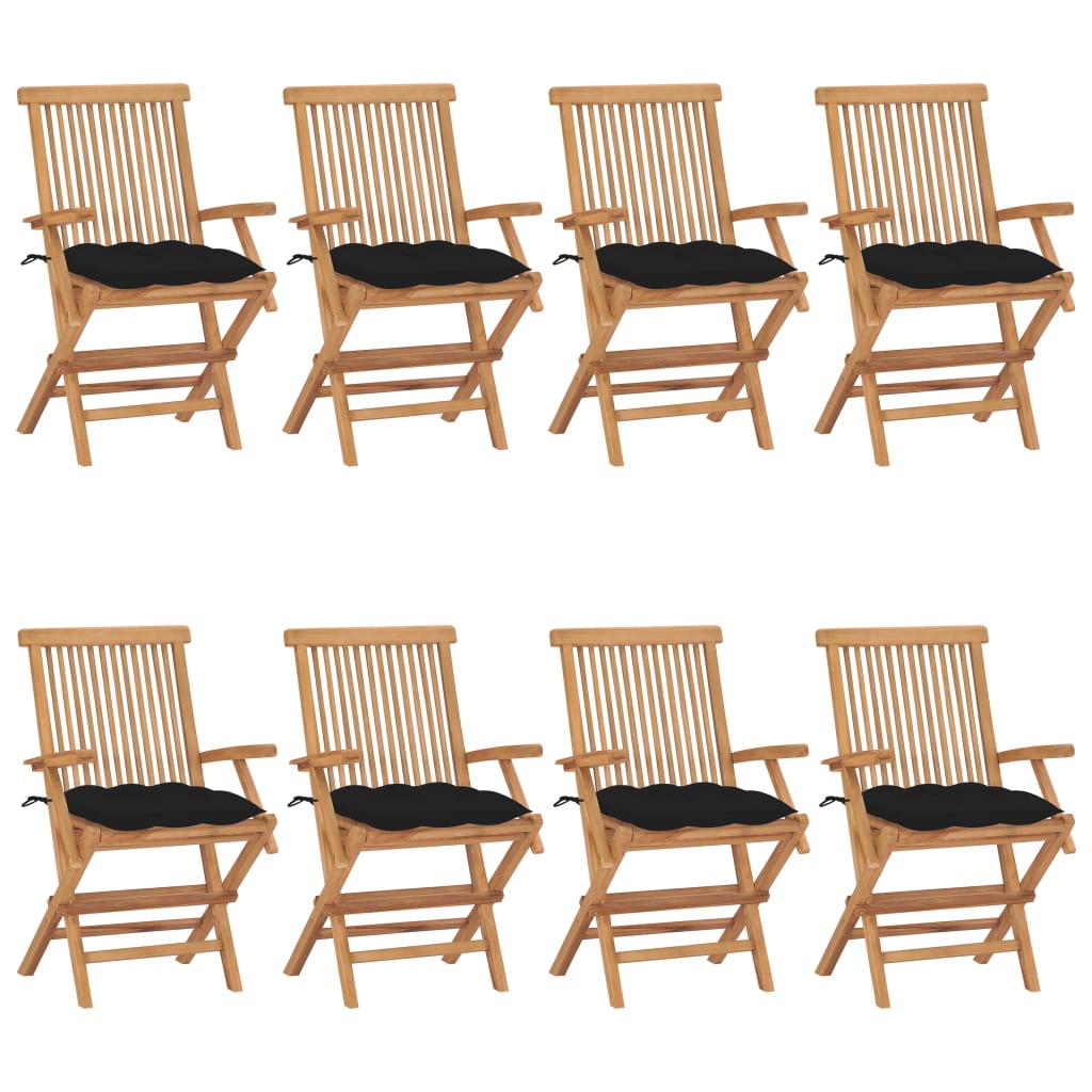 Hopfällbara Stolar Med A Dynor 2 St Massiv Teak