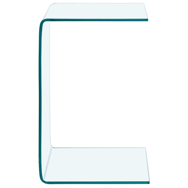 Sidobord 40X40X60 Cm Härdat Glas