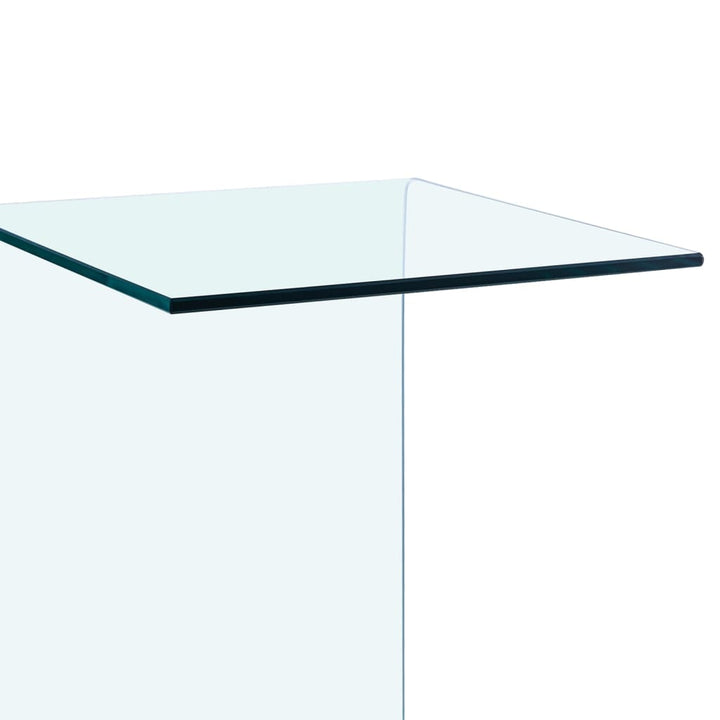 Sidobord 40X40X60 Cm Härdat Glas