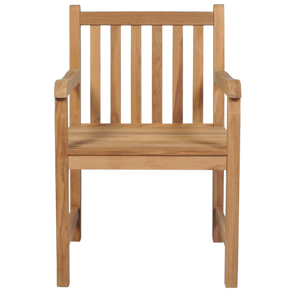 Trädgårdsstolar 8 St Massiv Teak