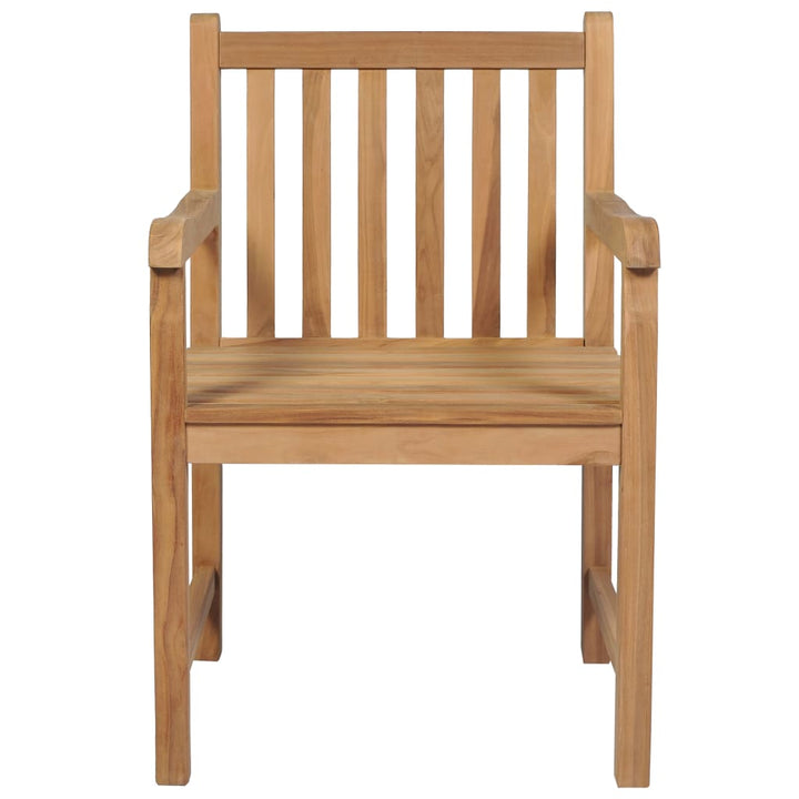 Trädgårdsstolar 8 St Massiv Teak