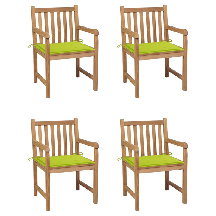 Trädgårdsstolar 6 St Med A Dynor Massiv Teak