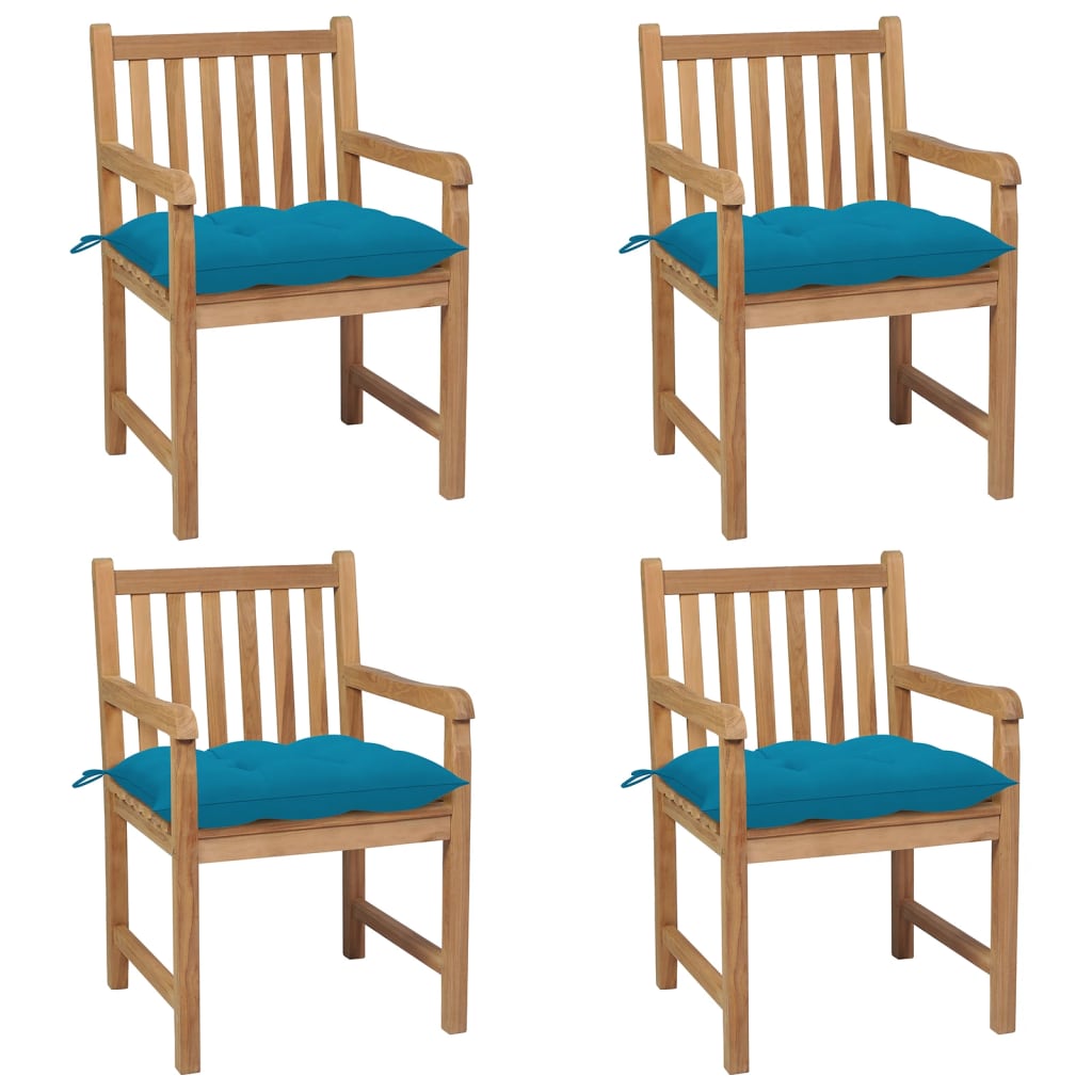 Trädgårdsstolar 8 St Med A Dynor Massiv Teak