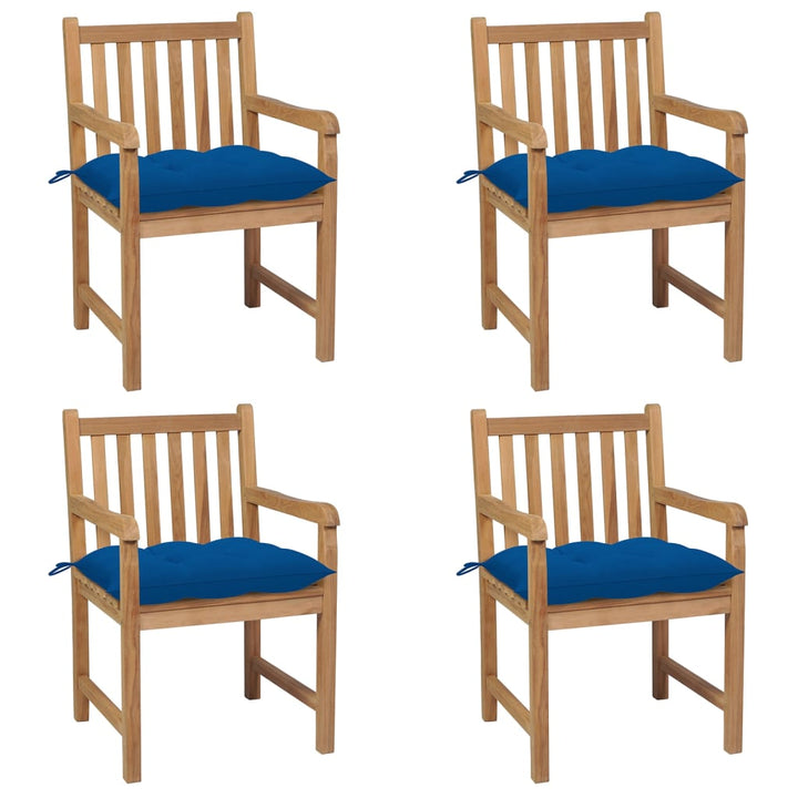 Trädgårdsstolar 8 St Med A Dynor Massiv Teak