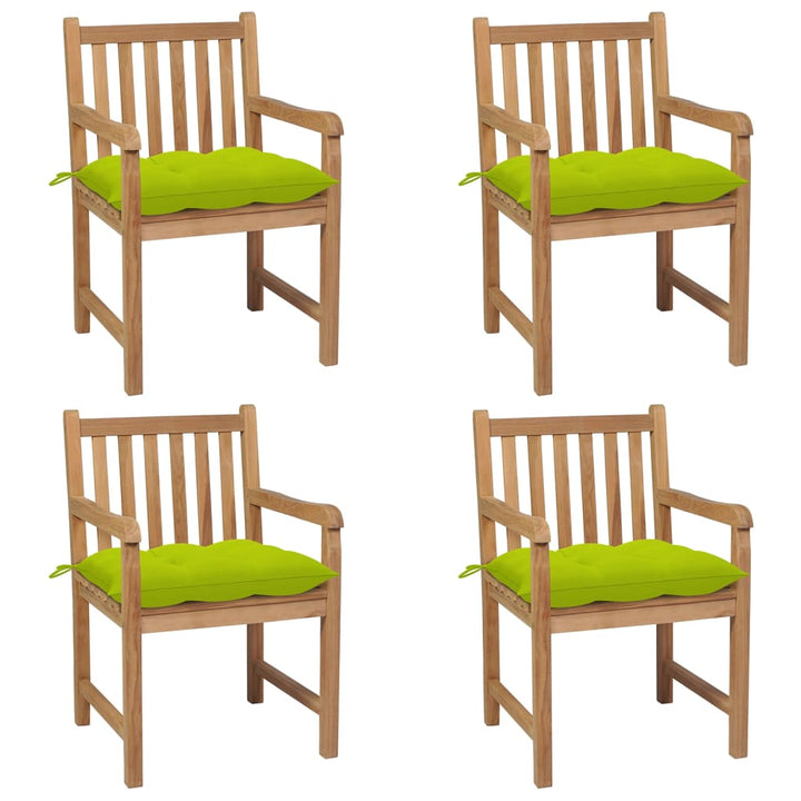 Trädgårdsstolar 8 St Med A Dynor Massiv Teak