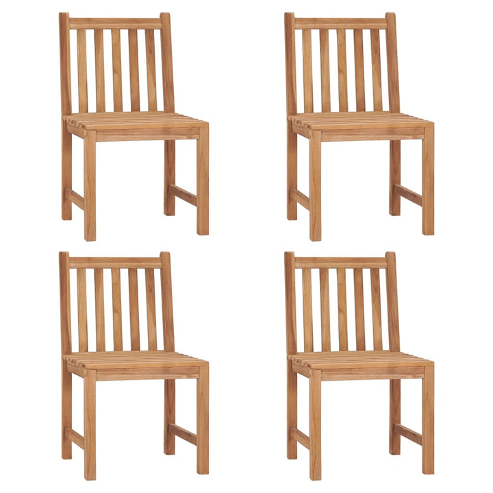 Hopfällbara Trädgårdsstolar 8 St Massiv Teak