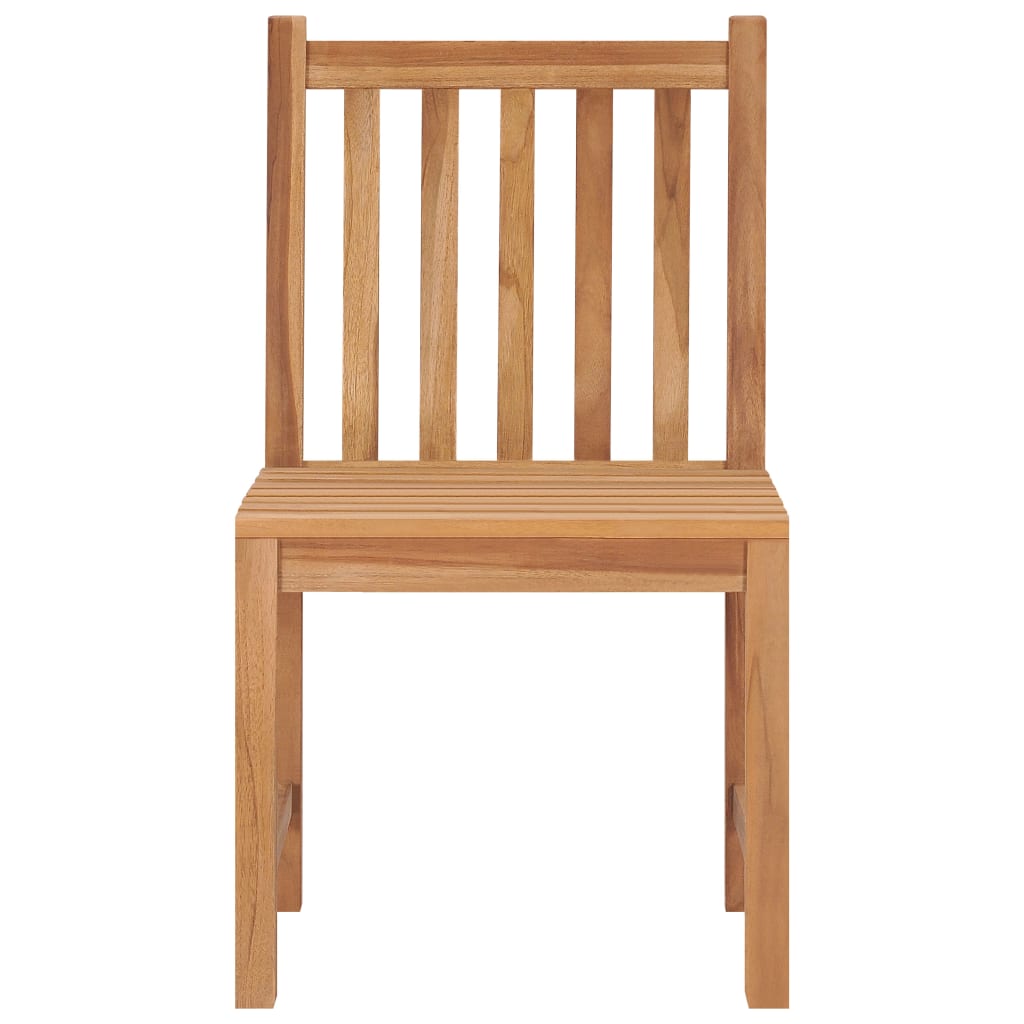 Hopfällbara Trädgårdsstolar 8 St Massiv Teak