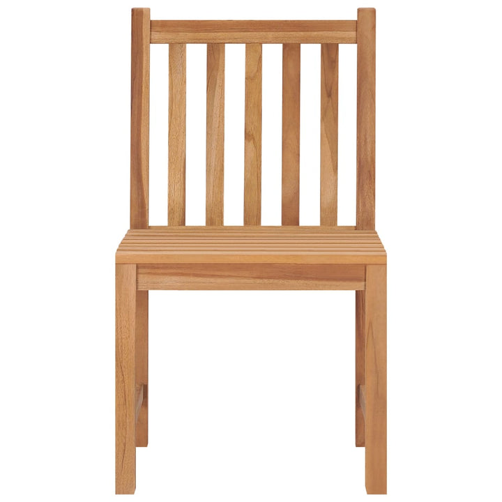 Hopfällbara Trädgårdsstolar 8 St Massiv Teak