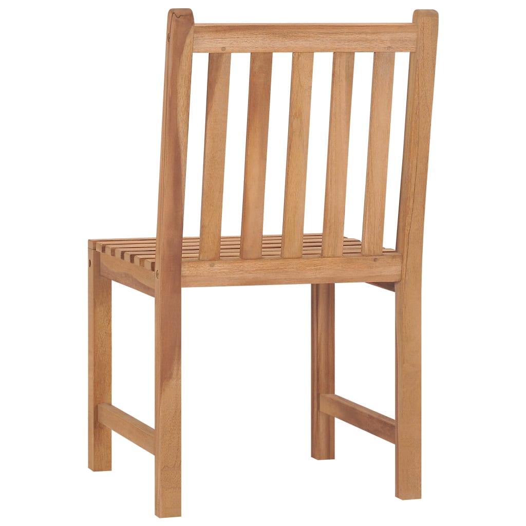 Hopfällbara Trädgårdsstolar 8 St Massiv Teak