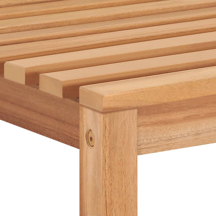 Hopfällbara Trädgårdsstolar 8 St Massiv Teak