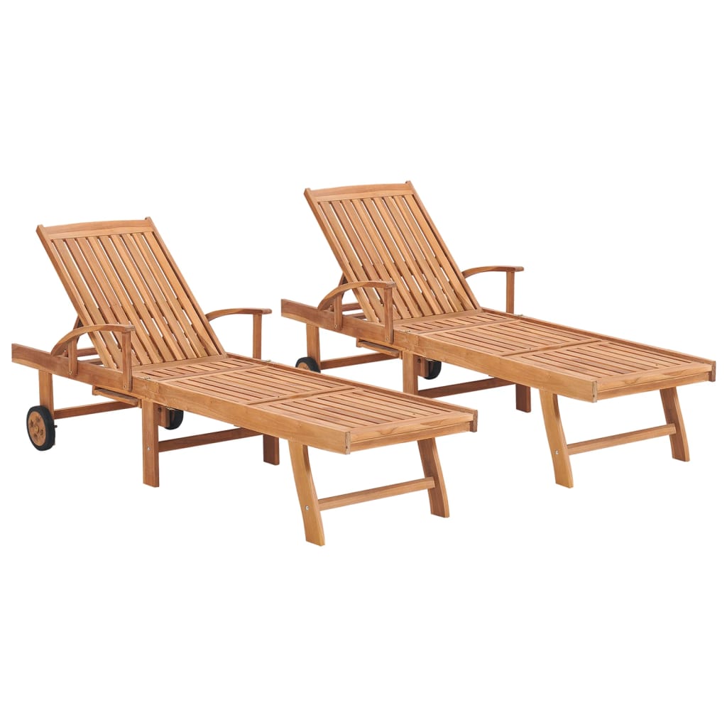 Solsäng Massiv Teak