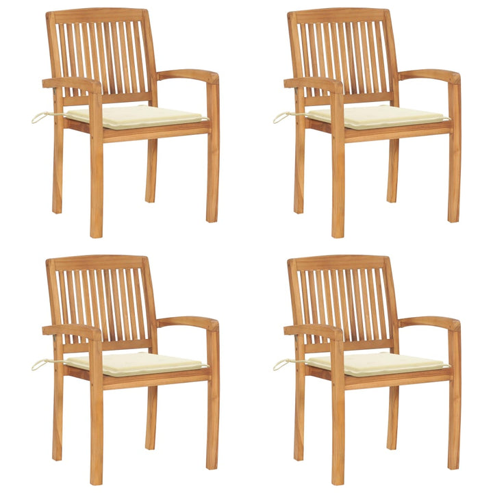 Trädgårdsstolar 2 St Med A Dynor Massiv Teak
