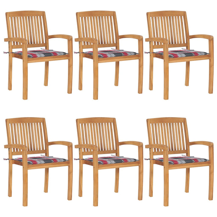 Trädgårdsstolar 2 St Med A Dynor Massiv Teak