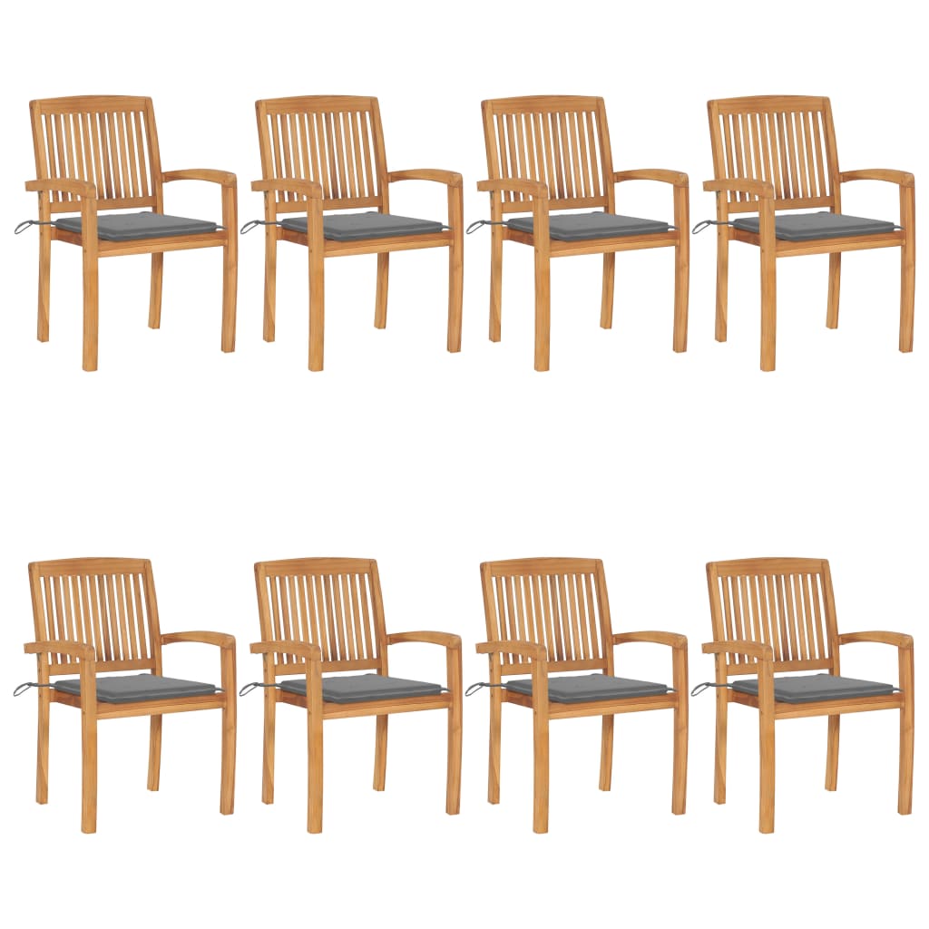 Trädgårdsstolar 2 St Med A Dynor Massiv Teak
