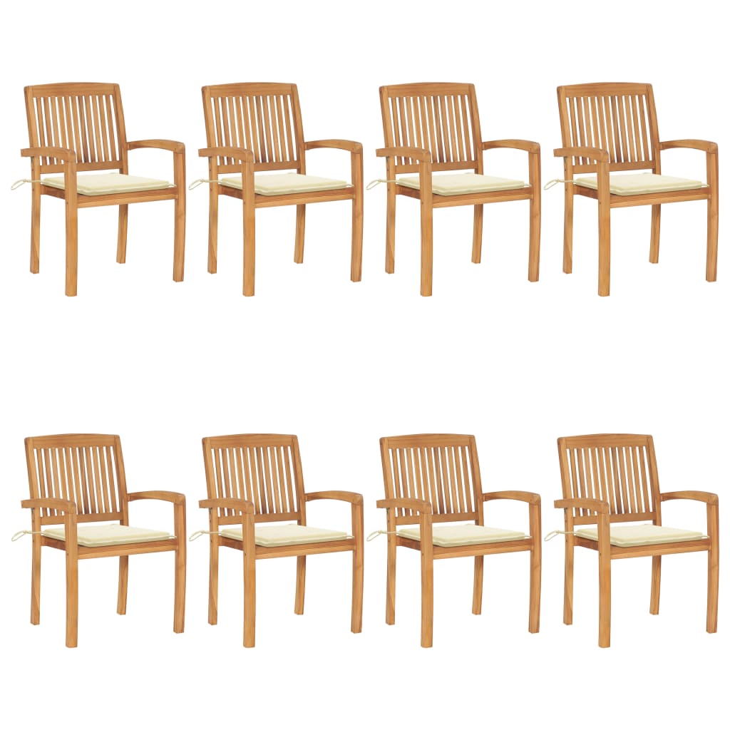 Trädgårdsstolar 2 St Med A Dynor Massiv Teak