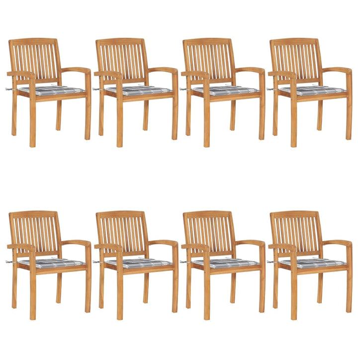 Trädgårdsstolar 2 St Med A Dynor Massiv Teak
