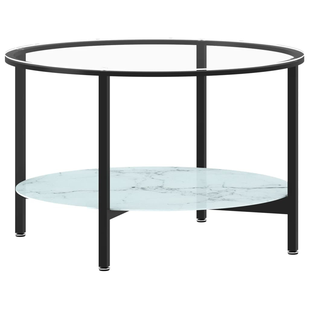 Soffbord 70 Cm Härdat Glas