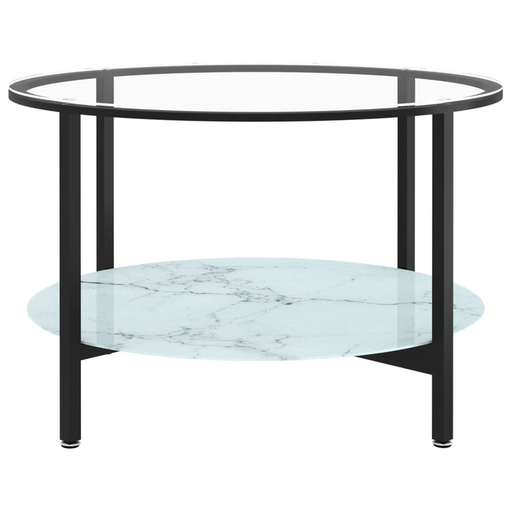 Soffbord 70 Cm Härdat Glas