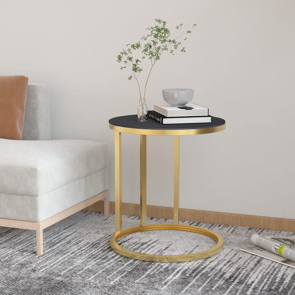 Sidobord 45 Cm Härdat Glas